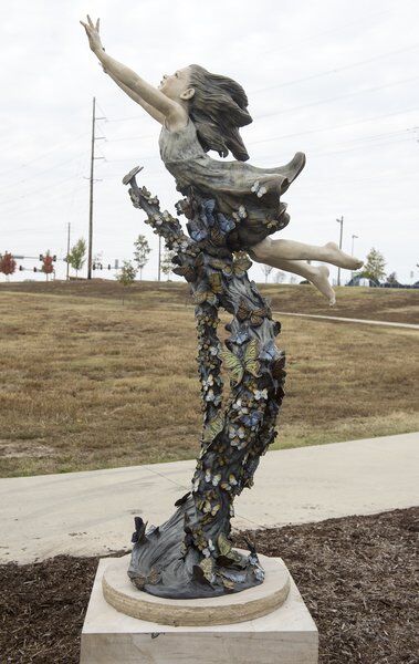Three more sculptures installed in Joplin's Mercy Park